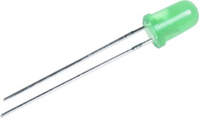 L-7113GD, Светодиоды, (L-53GD), KGB, зеленый, Ø5mm, -40...85°С