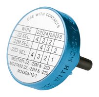 61 03 600 0023, Позиционер для контакта 0,5 mm D-Sub, HARTING