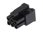 43025-0600, Проводные клеммы и зажимы (2x3), 6x3мм, MOLEX, -40...105°С