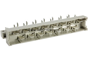 09 06 115 2921, Разъемы DIN 41612 13+2P 15A MALE R/A, HARTING, 10,16mm, 15A