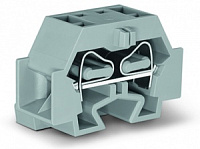 262-331, Клеммная колодка 4-пров., WAGO, 630V, 32A, 0.08-4mm², Серый