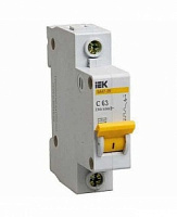 MVA20-1-025-B, Автомат. выкл. 1-пол., IEK, 25A, 230V, IP20