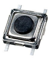 IT-1147-160G-G, Кнопка тактовая h=1.5мм, переключатель, Switronic, SMD