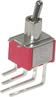 MTS-202-C4, Тумблер ON-ON, Jietong Switch, на печатную плату, 250V, 3A