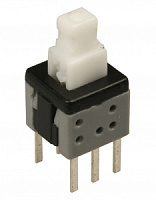 PSW-4, Переключатель кнопочный без фиксации, JIA, 0.1A, 30V