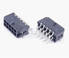 43045-1009, Разъем (вилка) (2x5), MOLEX, 10кнт, черный
