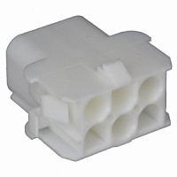 350781-1, Разъем, розетка (2x3), TE/TYCO/AMP, 6кнт