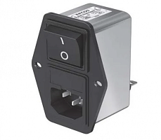 B84776A0001A000, Модуль подачи эл.питания, перемен. ток, EPCOS / TDK, 250VAC, 1A