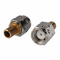 SMA-ВКП-58-2-211-1.М, ВЧ разъем, вилка кабельная (ТУ 27.33.13.120-005-38970729-2019), Россия
