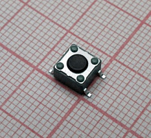 DTSM20-4,3K (61K-T/R), Кнопка тактовая, 100gf, DIPT
