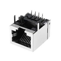 TJ16S-8P8C, Розетка RJ-45, угловая, экранированная, KLS, 8кнт