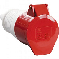 PSR22-032-5, Розетка переносная силовая, 3P+N+E, ССИ-225, IEK, 380V, 32A, IP44