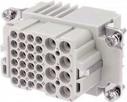 09 38 032 3001, Вилка K8/24 обжим., HARTING