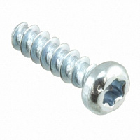 24560141, SCREW TORX PAN.2.5X9.3 винт со сферо-цилиндрической головкой и звездообразным шлицем, M2,2,5 9,3 мм, оцинкованный, резьба самостопорящаяся, Schroff