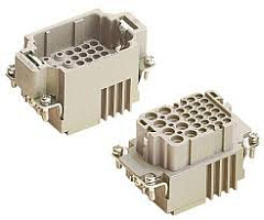 09 38 032 3101, Розетка K8/64 обжим., HARTING