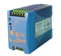 DRA100-24A, AC/DC Преобразователь, Китай, 100W, 114х54х90mm, -35...71°С
