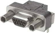 83611-9006, Соединители D-Sub Micro-D, Female (мама), на плату, MOLEX, 9P, 2Row, 1,27мм.