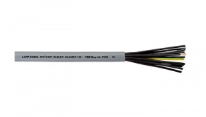 Кабель многожильный, ÖLFLEX CLASSIC 110 12G0,75, LAPPKABEL, Ø9,9mm, 12х0,75mm, серый
