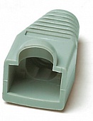 BOOT-GY-10, Изолирующий колпачок для разъемов RJ-45, Hyperline, серый