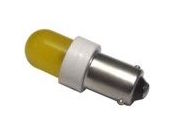СКЛ 8Б-Ж-2-36, Светодиодная коммутаторная лампа, Россия, B9s, желтый, 10A, 36V