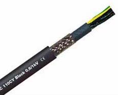 1121342, Кабель многожильный, экран. ÖLFLEX CLASSIC 110 CY BK 0,6/1kV 4G2,5, LAPPKABEL