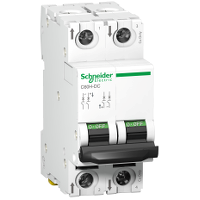 A9N61526, Автомат. выкл. 2П, тип С, Schneider, 6A, 500V, серия ACTI9 C60H-DC