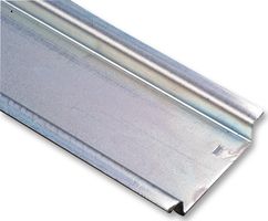 210-196, Несущий рельс, без перфорации, тол.=1.5mm, WAGO, Алюминий, 2000х35х8,2mm