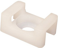 STM-1, Крепеж (фиксатор) для кабеля, RUICHI, белый