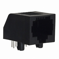 5555164-1, Разъем телекоммуникационный, розетка RJ45, TE/TYCO/AMP