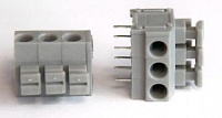 DG235-5.0-03P-11-00AH, Нажимной безвинтовой клеммный блок, 3кнт, DEGSON