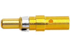 09 69 281 7423, Контакты D-Sub, HARTING, 10 - 8 AWG, 40A, медный сплав/золото