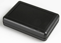 G909B+G0310, Корпус с комплектом контактов для элементов питания (2xAA), GAINTA, пластик, черный, 105х75х26,4mm