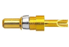09 69 281 7421, Контакты D-Sub, HARTING, 14 - 12 AWG, 20A, медный сплав/золото