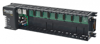 D2-09B-1, 9-мест. каркас, поддержка расширения локал. ввода/вывода, 110/220 В, AutomationDirect