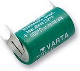 CR1/2AA-SLF, Элемент питания с выводами вниз, VARTA, 3V, 950mAh, Литий