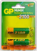 GP 210AAHC/R6, Аккумулятор, AA, 1.2V, 2100mAh, Ni-MH