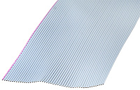 DS1057-60A282R, (FRC-60), Кабель плоский, шлейф, AWG28, CONNFLY, 60жил., 1,27mm, серый, 300V