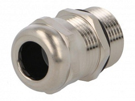 1.609.1300.60, Кабельный ввод, HUMMEL, Ø6/12mm, латунь никель., IP68, -40...100°С