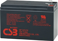 CSB GP1272 F2, Аккумулятор для ИБП, CSB, 12V, 7.2Ah, 28W, AGM