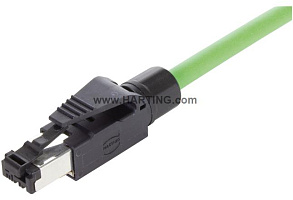 09 45 151 1100, Коннектор, RJI RJ45 plug Cat5, 4p IDC, HARTING