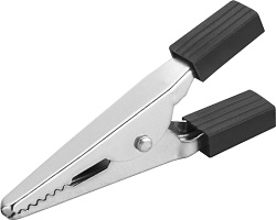 OAC-5A-52-B25, Зажимы "Крокодил", ОНЛАЙТ, 5A, черный