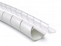 00963RL, Спиральная оплетка, SPIRALITE P3, DKC, Ø10mm, полиэтлен, прозрачный (уп.25м)