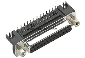 09 68 353 5613, Разъемы, DSUB SV FE SSDP ANG-US 25P AUS4, HARTING