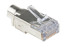 TP8P8C, Вилка сетевая (041), металл, Китай, RJ45, 8-конт.