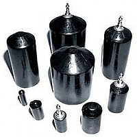 ОКТ 11/4-45, Термоусаживаемый оконцеватель на кабель, Ø13mm, 4/11mm, L=45mm, Полиэтлен, -50...50°С
