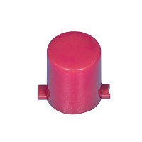 PSM1-K-3-R, Колпачек круглый для мини кнопки, красный, BM