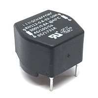 RN112-0.8-02-10M, Синфазные дроссели, фильтры, TE Connectivity / Schaffner, 10mH, 800mA, 17,7х17,7х12,6mm, -40...100°С