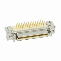 N10250-5242PC, Соединители D-Sub Micro-D R/A SHLD RECEPT BOARDMNT 4-40 THREAD, 3M, 50P, 2Row, цинковый сплав