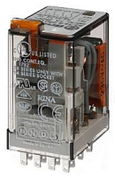 55.34.8.230.0050, Промежуточное реле, 4 прекидных контакта, FINDER, 230V, 7A, -40...85°С