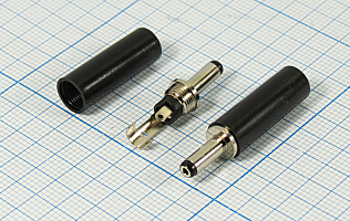L-KLS1-DCP-01-1.3A, Разъем питания, бакелитовый, KLS, 30V, 1A